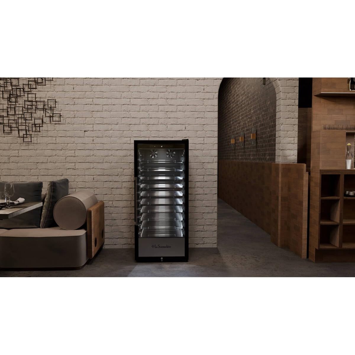 LA SOMMELIERE Cave de vieillissement PRO110N 107 Bouteilles