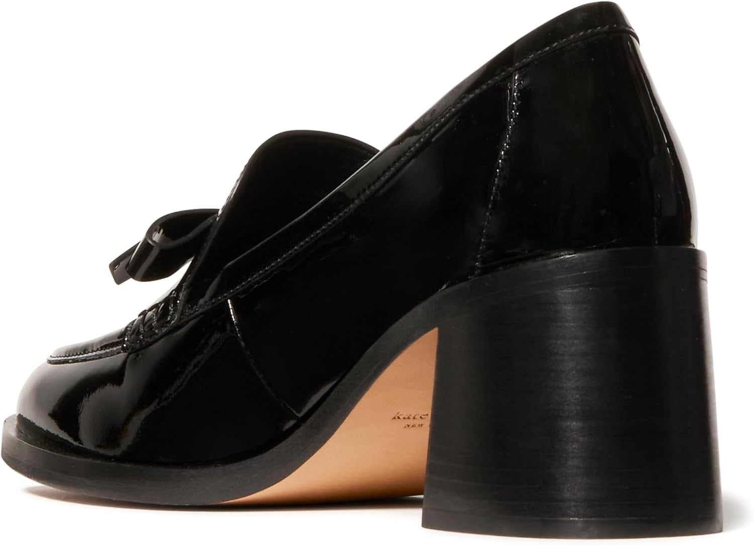 Kate Spade New York Womens Deco Bow Heeled Loafer - Image 2