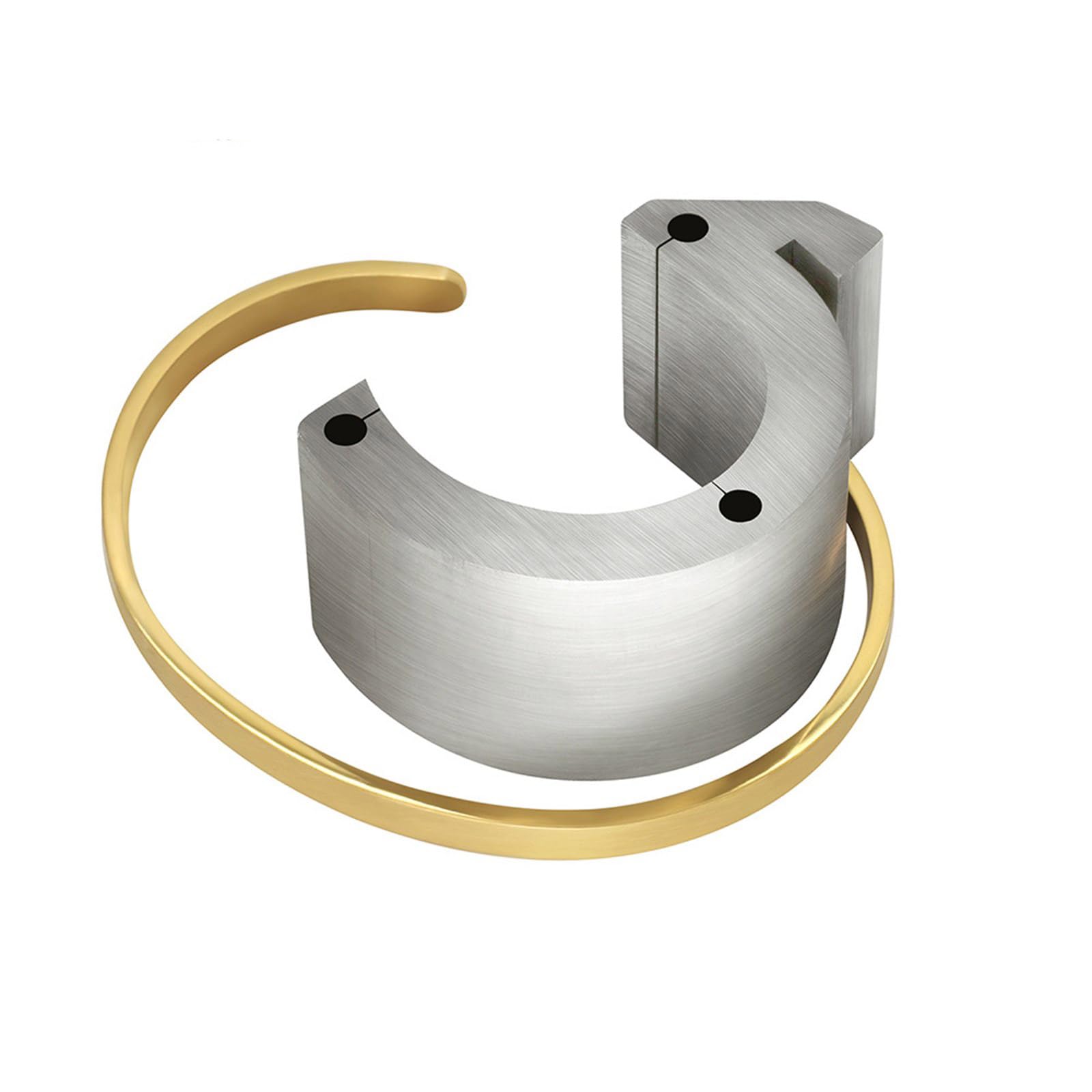 Herramienta de formación de acero inoxidable, accesorios de joyería, moldeador para diseñadores de joyas y pequeños estudios, ajustable