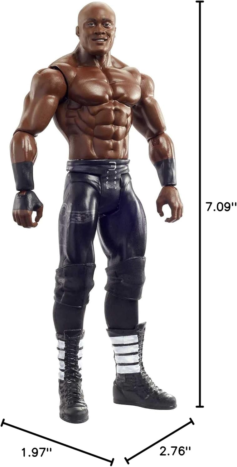 WWE Mattel Bobby Lashley Action Figure Series 123 Action Figure Posable 6 in Collectible for Ages 6 Years Old and Up, Multi (GTG52)