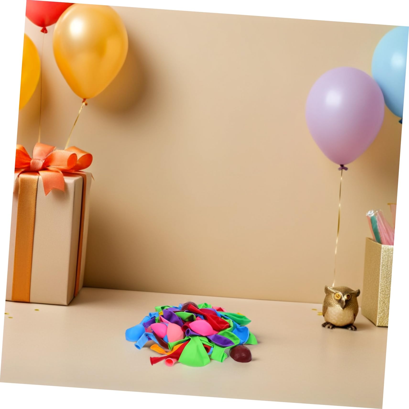 Globos Decorativos de Látex Surtidos, 200 Unidades para Fiesta