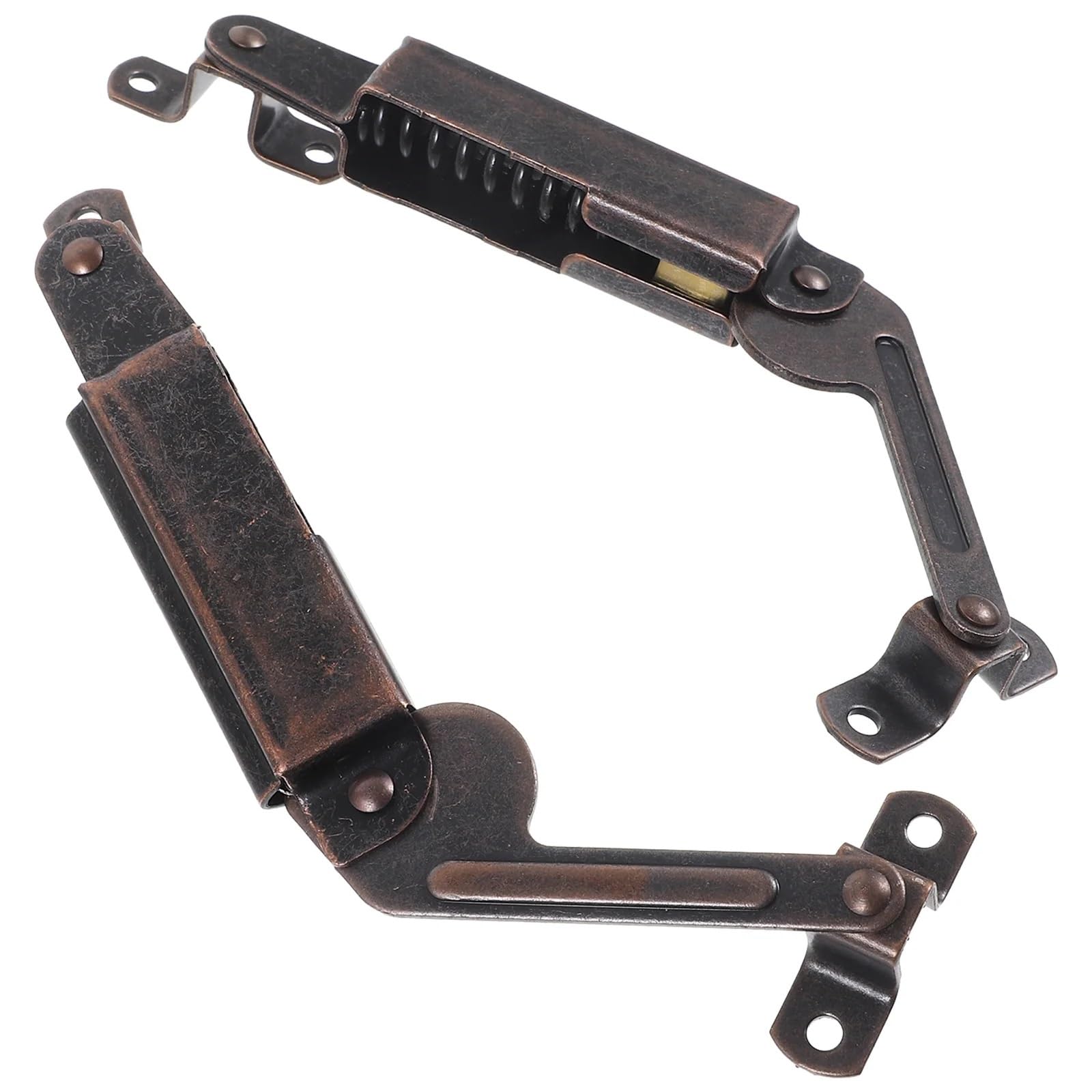 Cabinet Flap Stay Hinge 2 Pcs Support Hinge Lid Stay Drop Down Hinges for Cabinet Doors Locking Hardwares