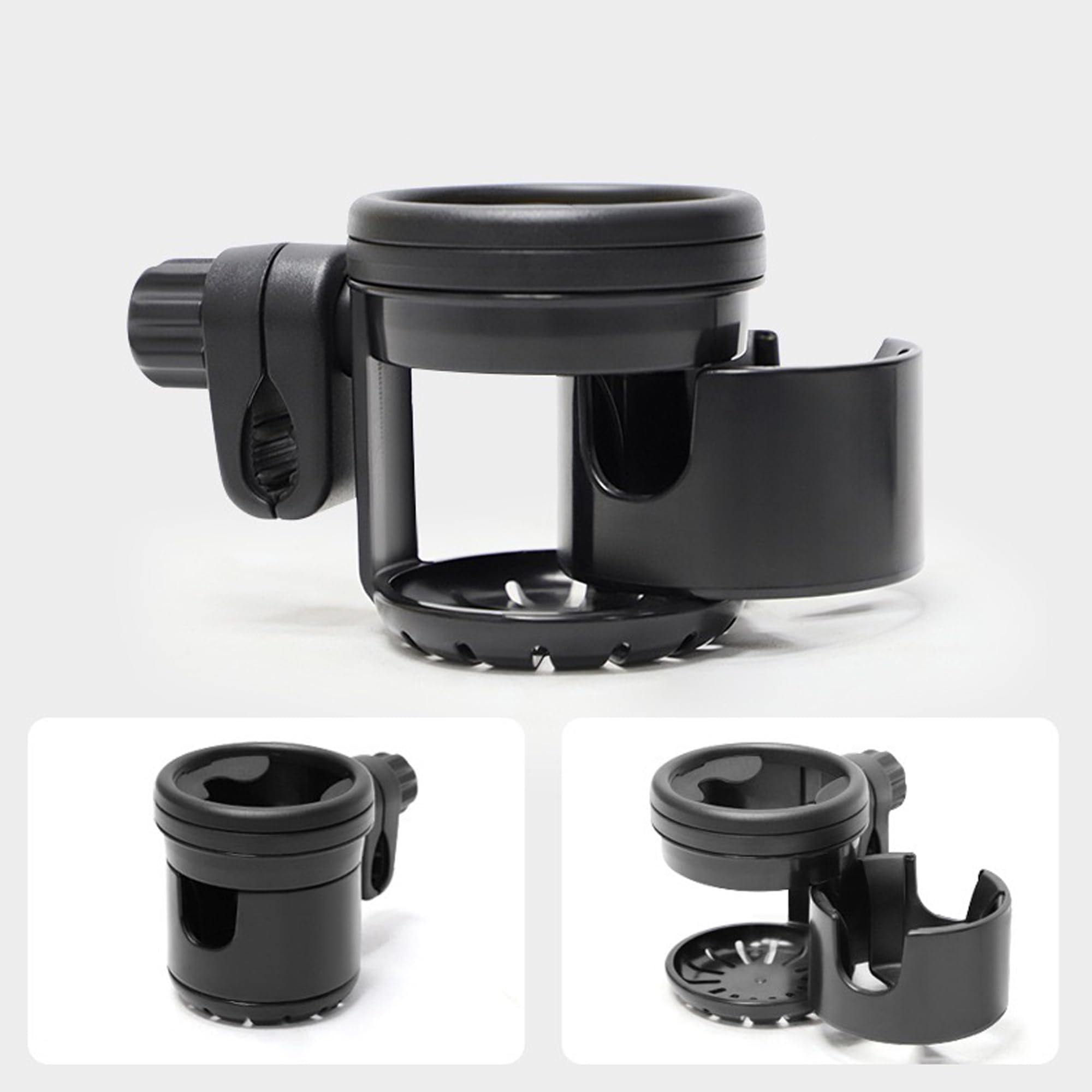 2 in 1 Boat Rail Cup Holder Universal Drinks Holders