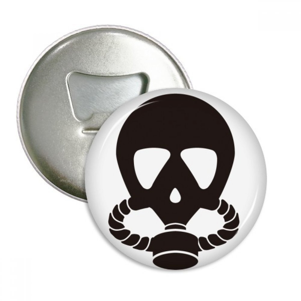 Badge bouton squelette et aimant décapsuleur anti-perte de temps