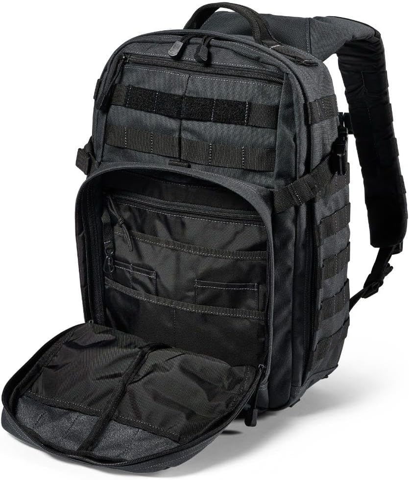 5.11 Tactical Backpack, RUSH 12 2.0 Military Survival Molle Backpack with Laptop Compartment, 24L, Style 56561ABR/56562ABR - Image 8