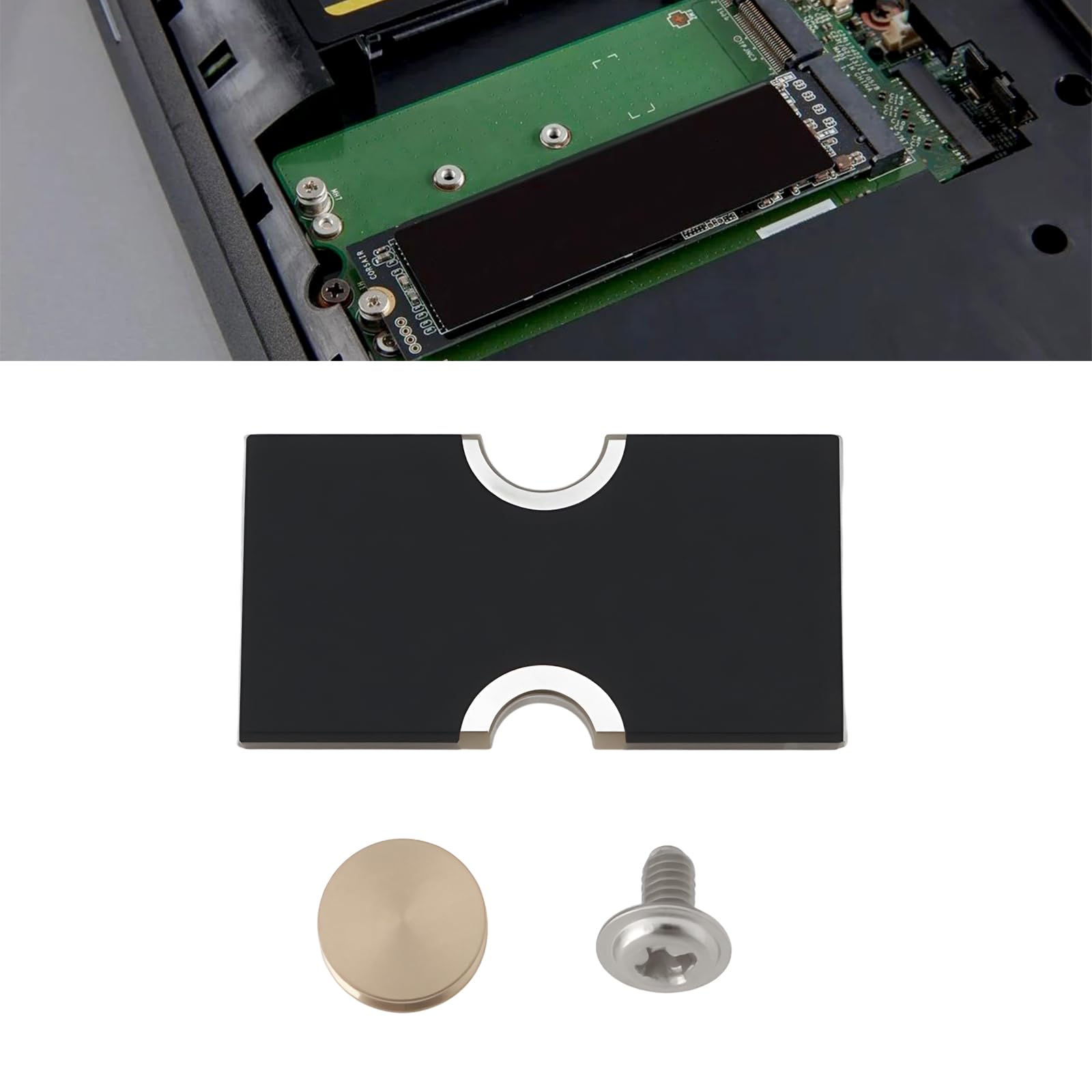 EMSea 2X Convertitore di Scheda Rack di Estensione SSD NGFF M.2 da 2230 A 2242