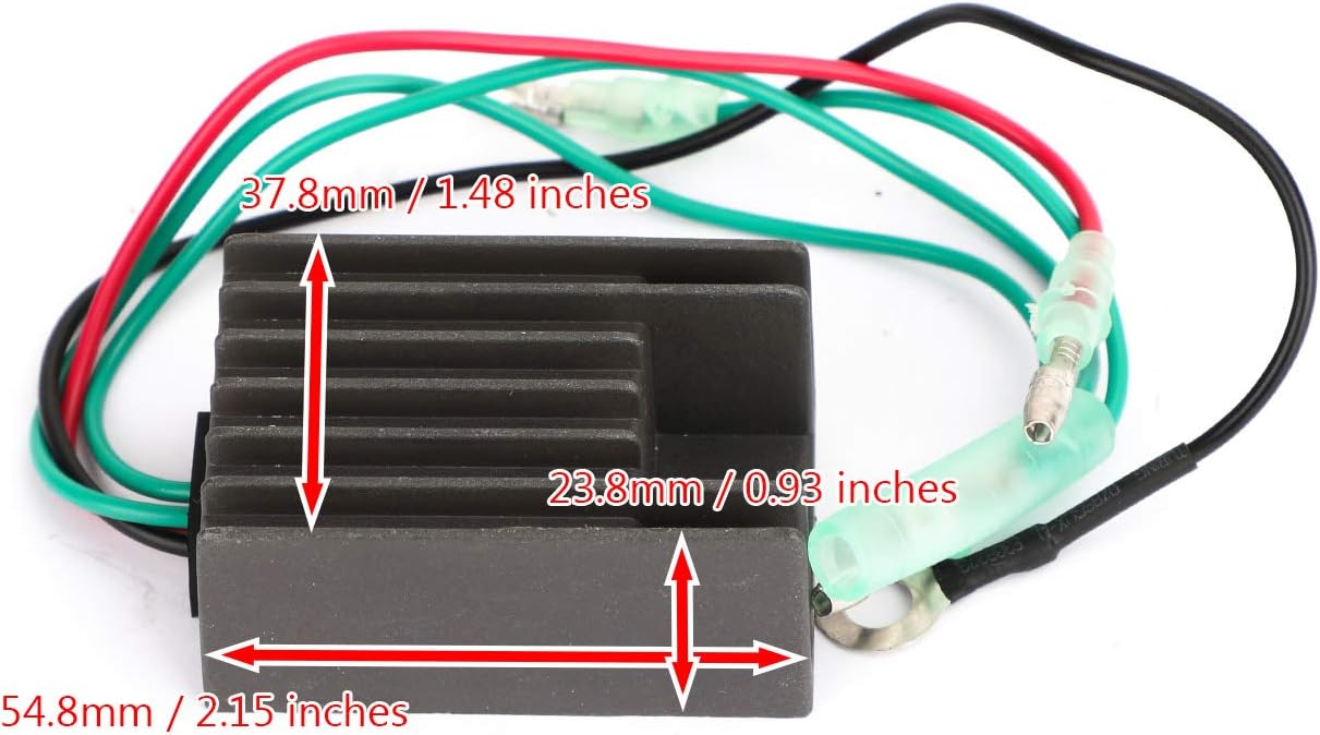 Artudatech, Regulator Rectifier for Yamaha Outboard 40-70HP PWC GP XL EXC 1200 6H2-81960-00