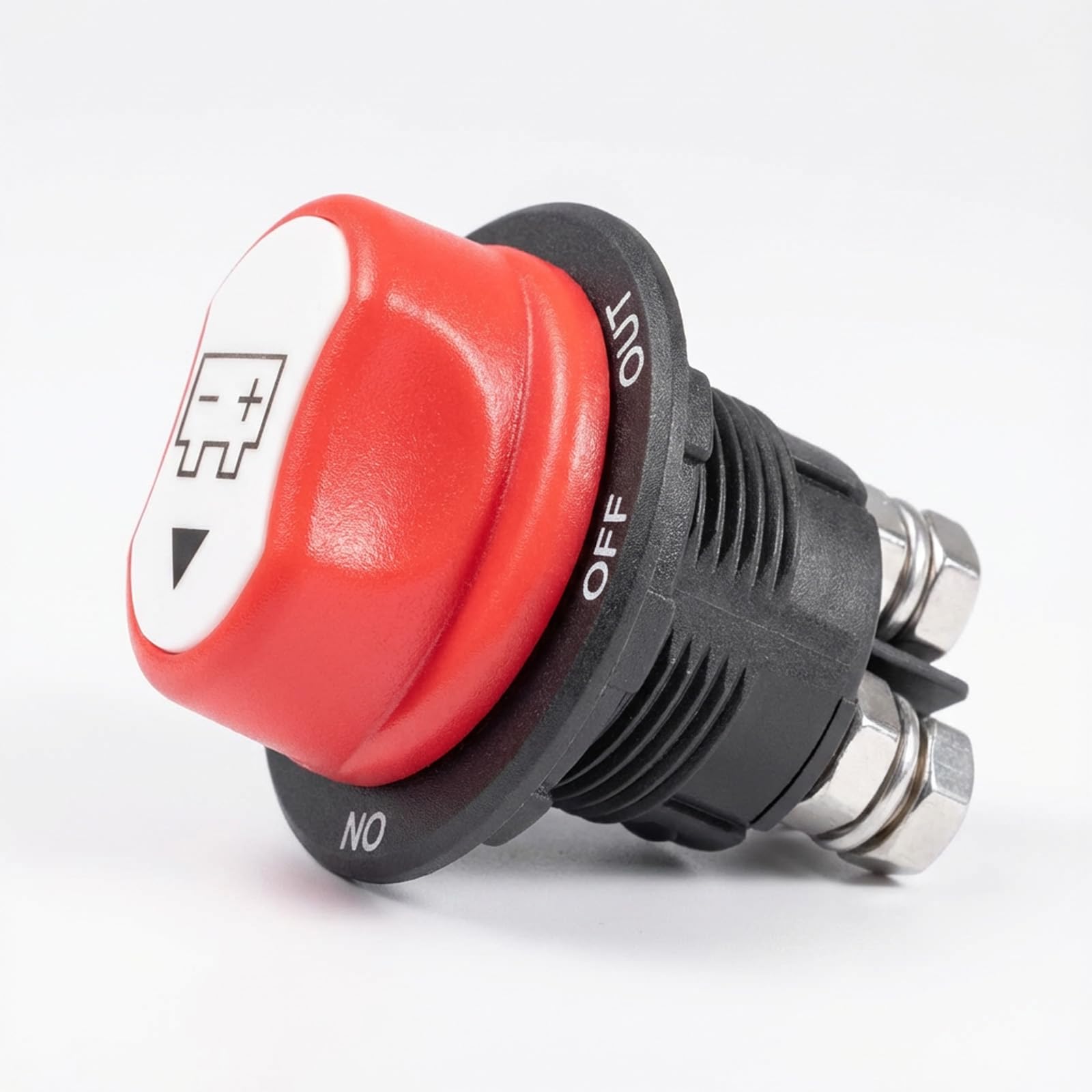 Batterie Trennschalter 12v Batterietrennschalter Auto Batterie Trennschalter Hauptschalter 100A ON-Off Einbau Stromschalter für Auto LKW Boot Jacht Wohnwagen Motorrad KFZ 12V 24V 32V