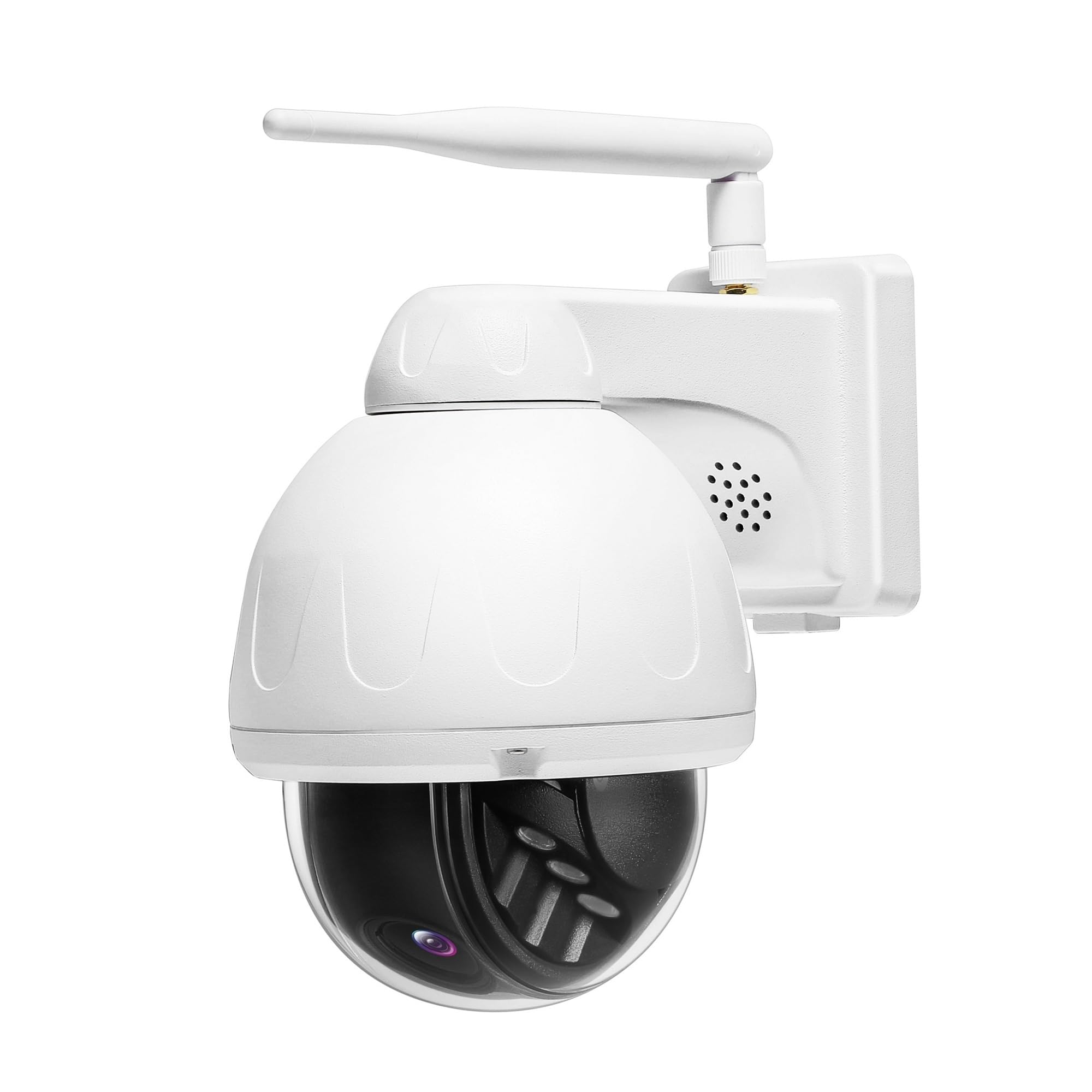 Oshpmbdlyfj 2.8Mm Full Metal 8Mp Auto Human Tracking Camhi Pro App 5G 2.4G Wifi Ip Ptz Camera 2-Way Audio 256G Sd Card Cloud 4K Camera(,Uk Plug,8Mp 3M Ce Adapter W)