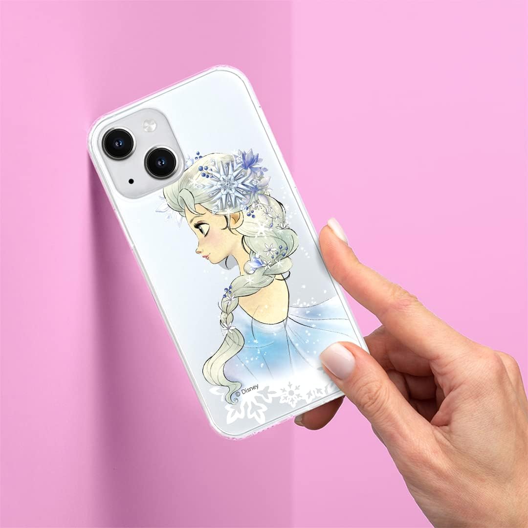 ERT GROUP Original Official Licensed Disney Elsa 010 Mobile Phone Case for Samsung S21 for Mobile Phone - TPU Case