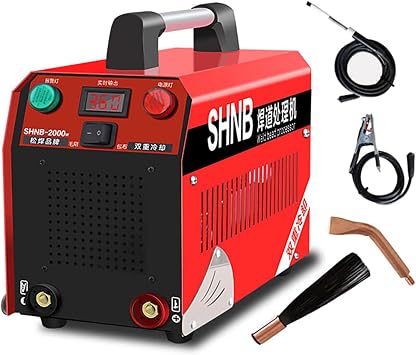 Weld Cleaning Machine,Stainless Steel Weld Bead Processor, 1000W Argon Arc Welding Seam Cleaning Machine, TIG MIG Cleaner Electrolytic Polishing Machine with Dual Cooling