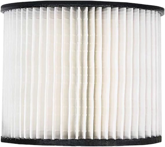 Koblenz 45-11169-00-7 Washable Cartridge Filter | Fits 5- Wet-Dry-Blow Vacuum Tanks, Easy to Install, Long-Lasting, For Home and Kitchen, Powerful Motor, For Everyday Use