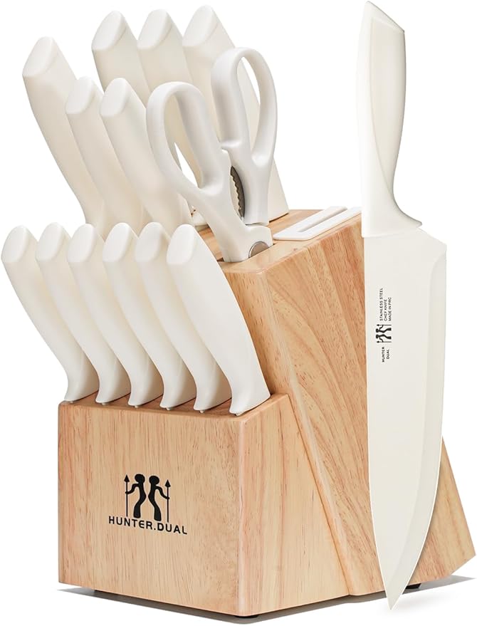 Hunter.Dual Knife Set Review: 15-Piece Kitchen Must-Have