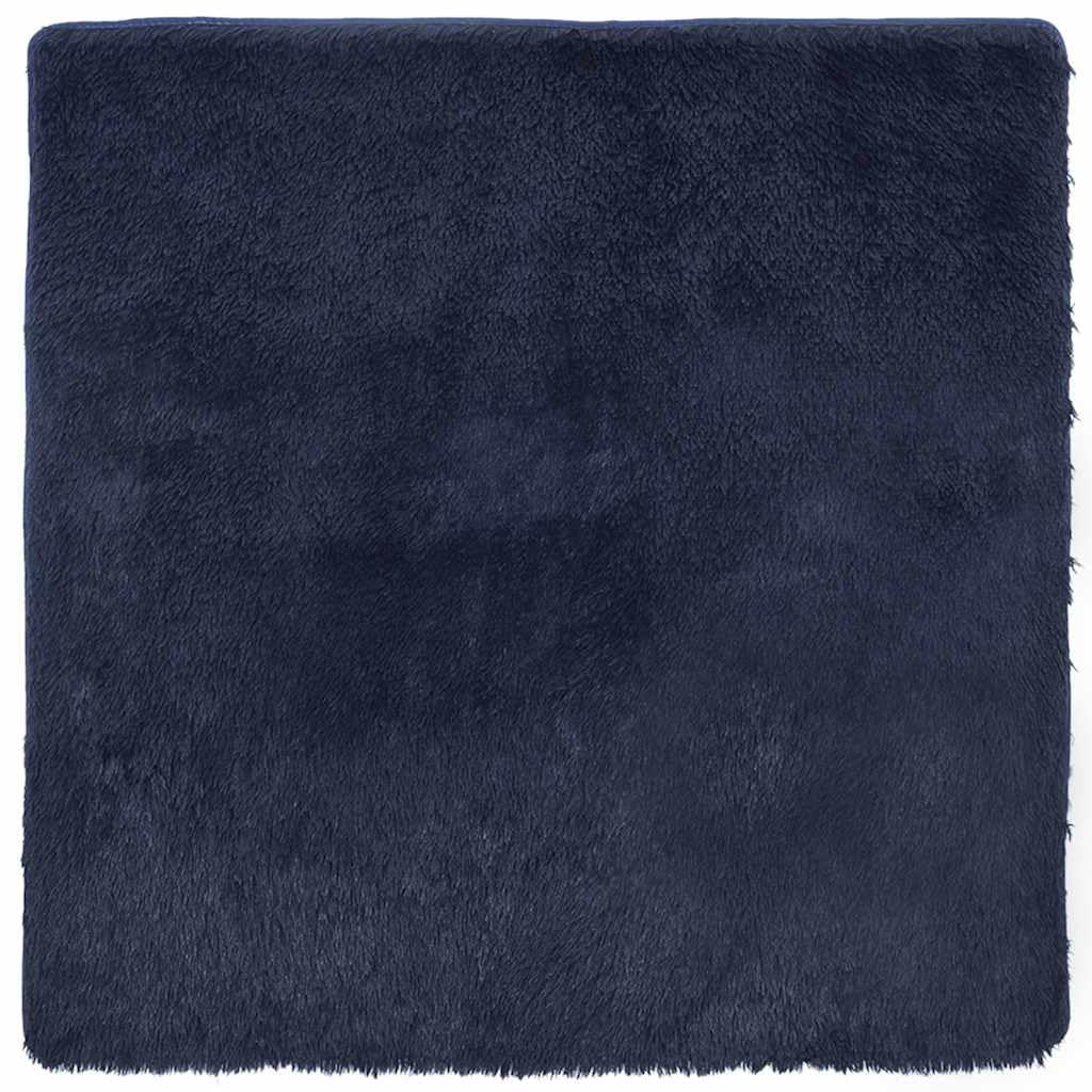 Tapis bleu marine antidérapant NAVARRA pour sécuriser votre salon