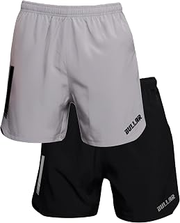 BULLAR Premium Polyester Training Shorts Combo, Gym wear, Running, Sports,Workout Dryfit, Quick Dry Shorts with Drawstring Price In India