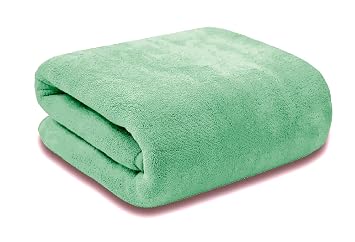Black gold The Finer Touch Microfiber Premium Bath Towel–400 GSM Ultra-Soft & Super Absorbent,Quick-Dry, Lightweight & Durable Large (70x150 cm),Pack of 1 (Aqua Green)