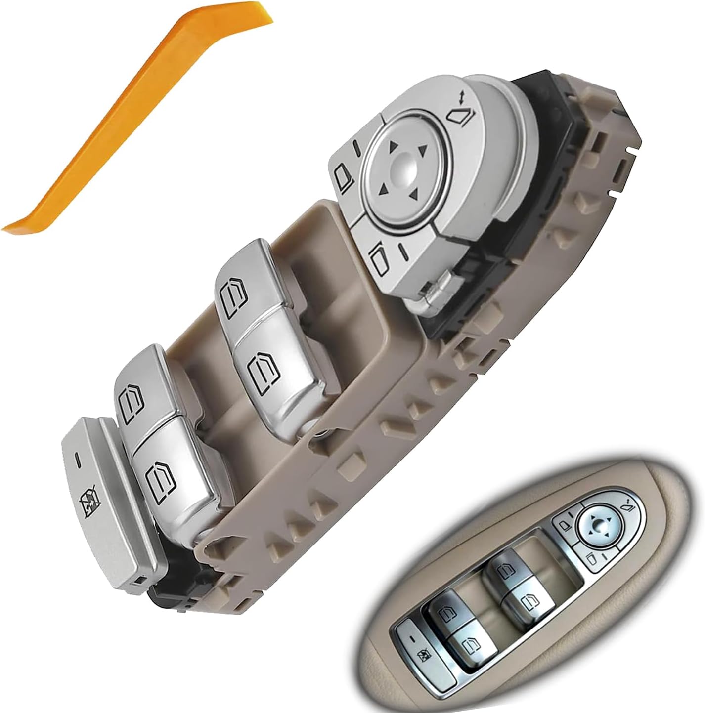 Front Left Driver Side Master Power Window Switch