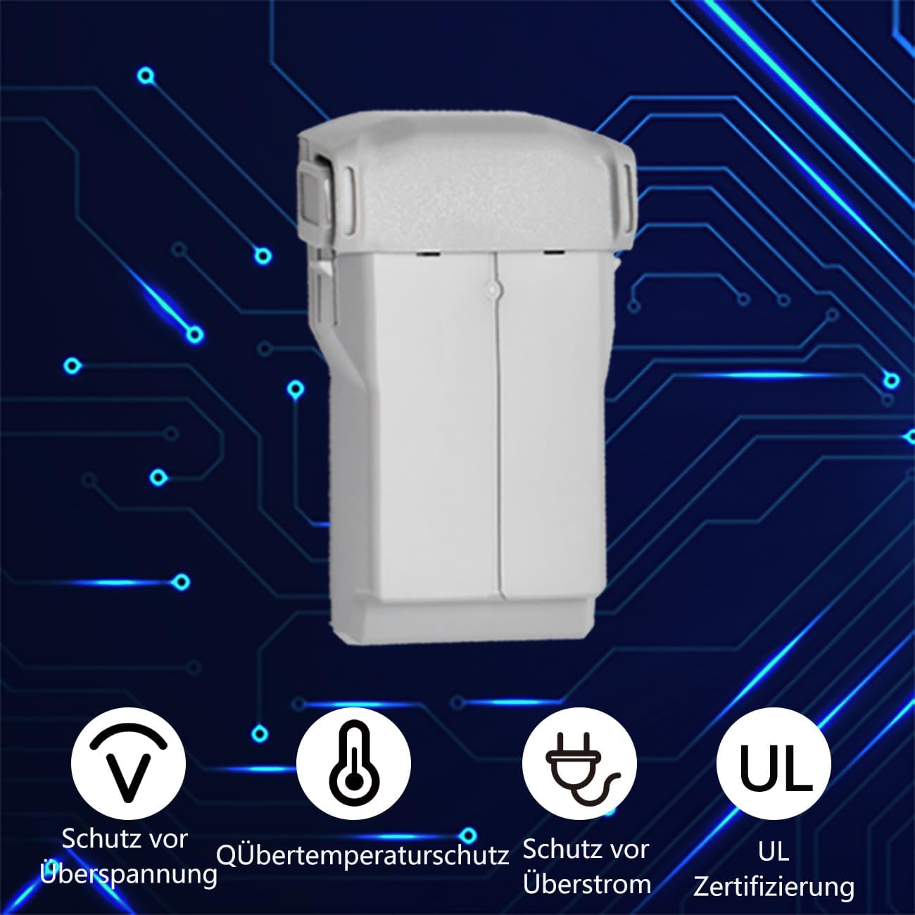Mini 3/4 Pro Intelligent Flight Akku für DJI Mini 3 Pro/3 Drohne, 3 Pro Akku Plus 3850mAh 7.38V, 47 Minuten maximale Flugzeit (nur für DJI Original Ladegeräte)