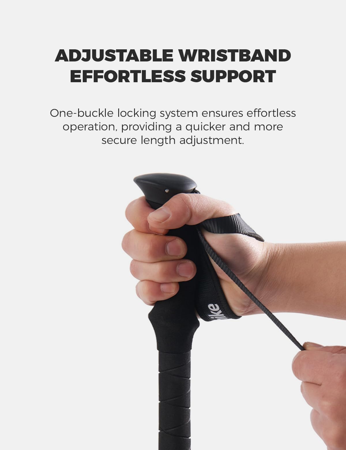 Naturehike Snow Pro 7075 kijki trekkingowe, aluminiowe, regulowane, 61-135 cm