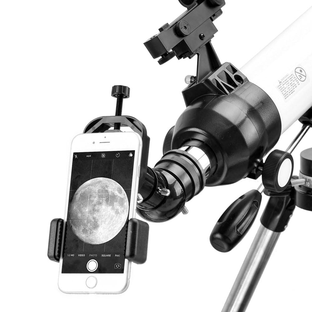 ANQILAFU 天体望遠鏡 口径70mm 焦点距離700mm - 子供と初心者のためのプロの天文学屈折望遠鏡-スマートフォンマウント、ステ