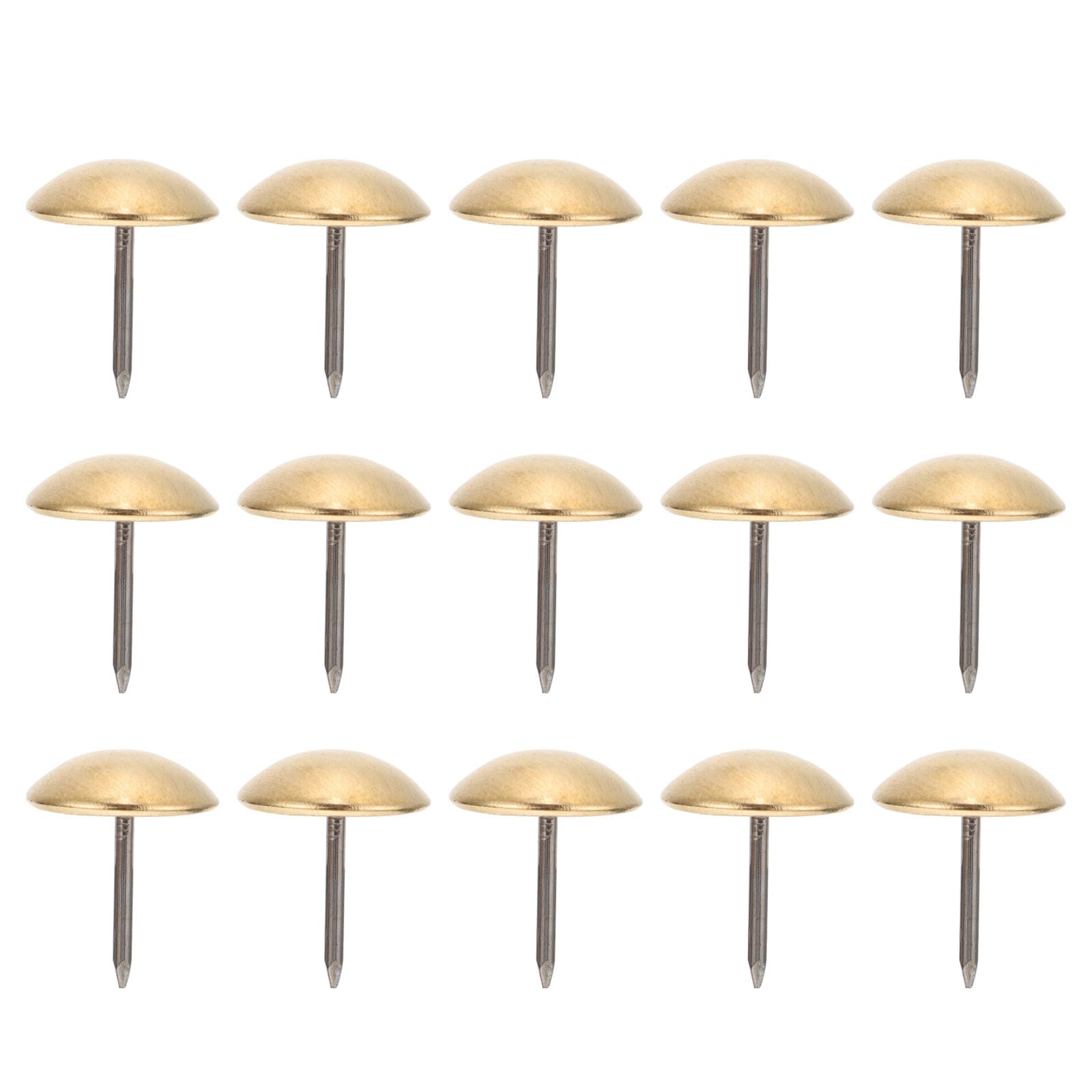 Clous tapissier laiton pour réparer un tissu de canapé décousu
