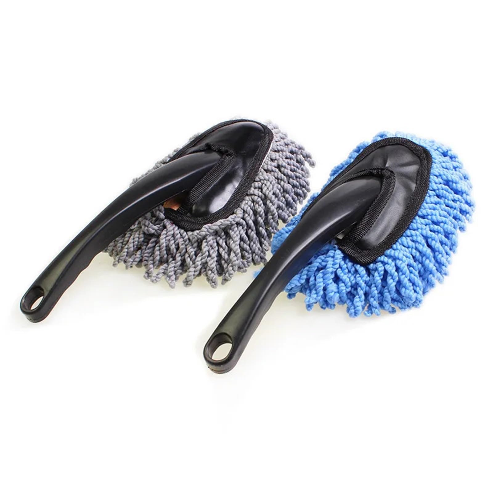 YAPYUONG 2PCS Soft Microfiber Car Dashboard Dust Brush, Mini Multi-Purpose Car Cleaning Brush for Indoor and Exterior, Automatic Cleaning and Washing