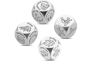Gleaming Date Night Dice - The Perfect Anniversary and Valentine's Delight
