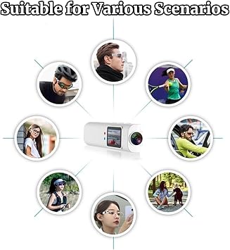 1080P HD POV Camera Smart Glasses (Black)