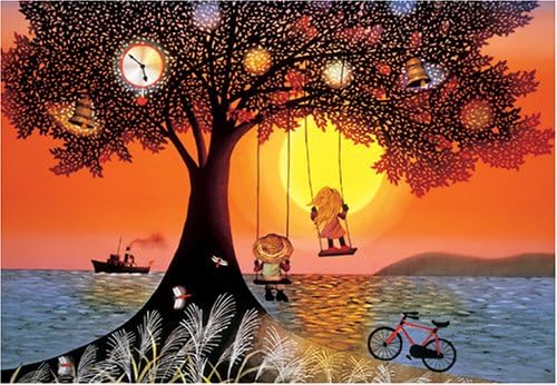 Amazon 300ピース 夕日のぶらんこ 26x38cm ジグソーパズル おもちゃ