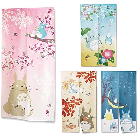 Amazon となりのトトロのれん 4枚セット のれん オンライン通販