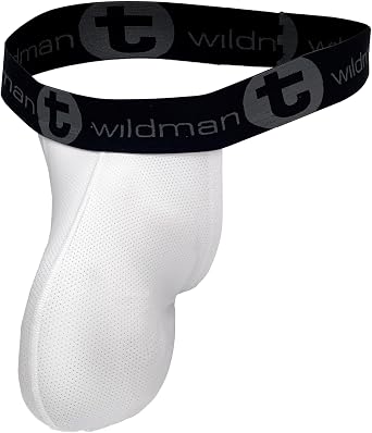 Wildmant Mesh Monster C*ck Strapless Pouch White