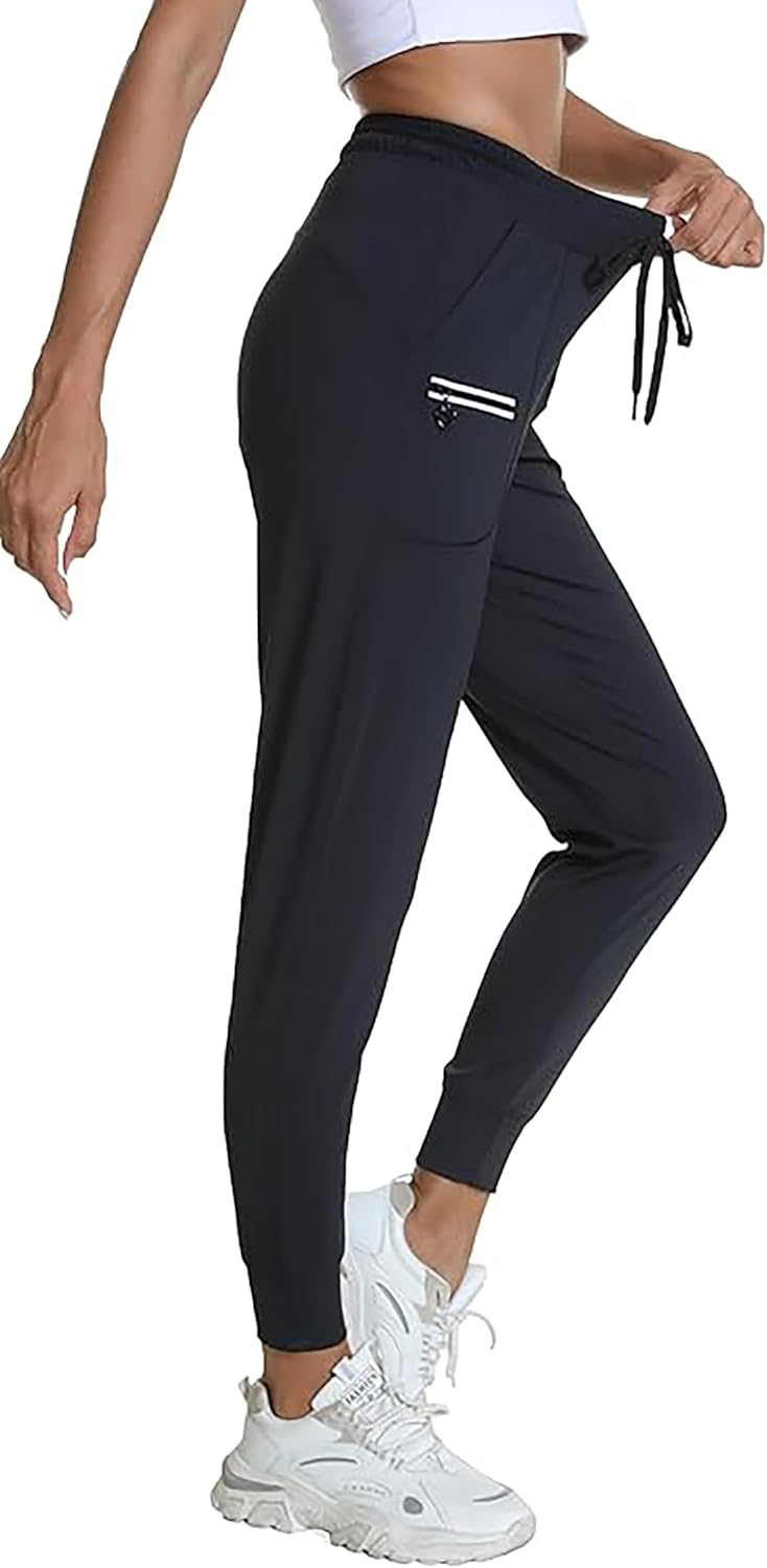 Rrosseyz Women Lightweight Joggers Pants with Pockets, Quick Dry Athletic Workout Soft Pant for Gym Running - Image 5