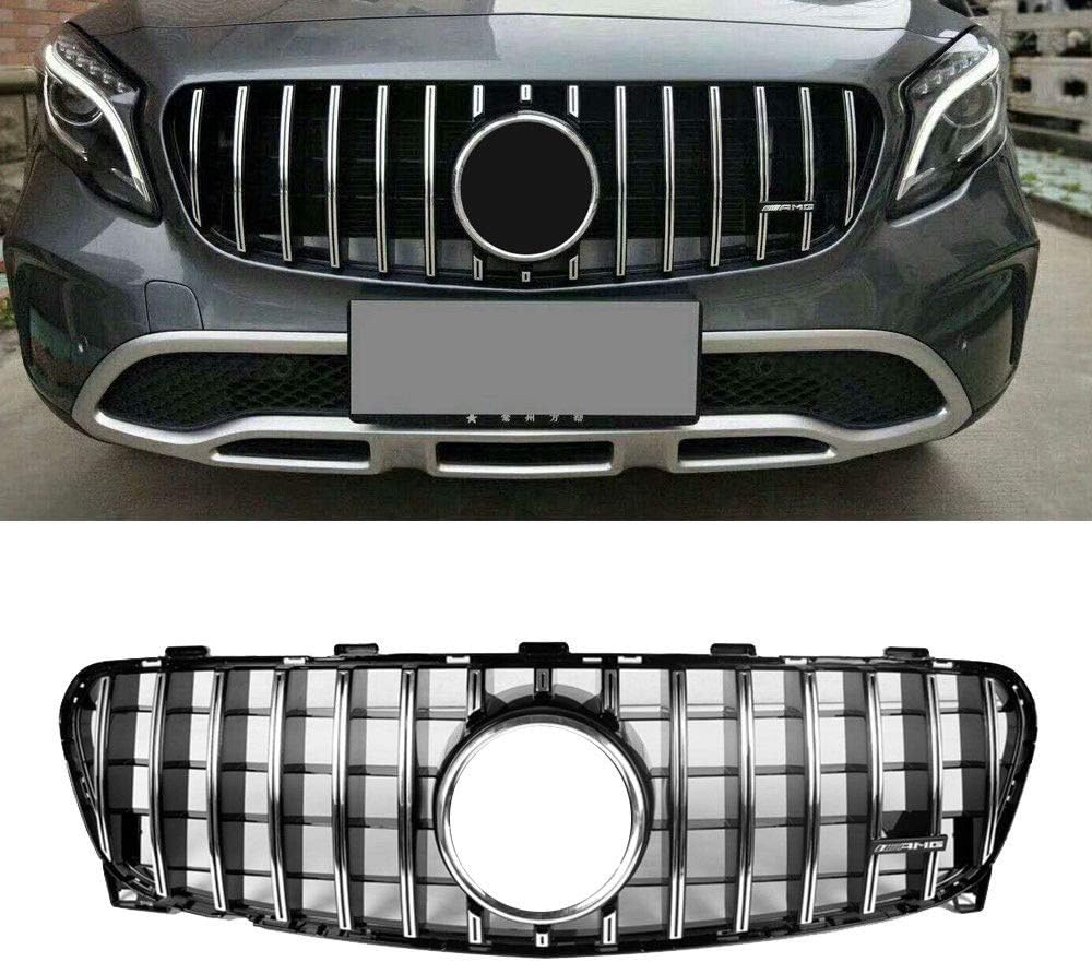 Usudu GT R Panamericana grille for GLA X156 GLA200 GLA250 GLA45 AMG 2017-2018 For Mercedes Benz X156
