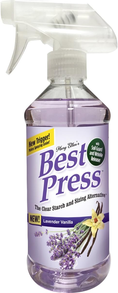 Mary Ellen Products 60074 Best Press Clear Starch Alternative, Multi-Colour, 16.9 oz