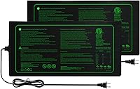 Vista 10 de Versión mejorada 4PK Alfombrilla térmica para semillas con certificación ETL, almohadilla de calefacción hidropónica cálida para inicio de semillas