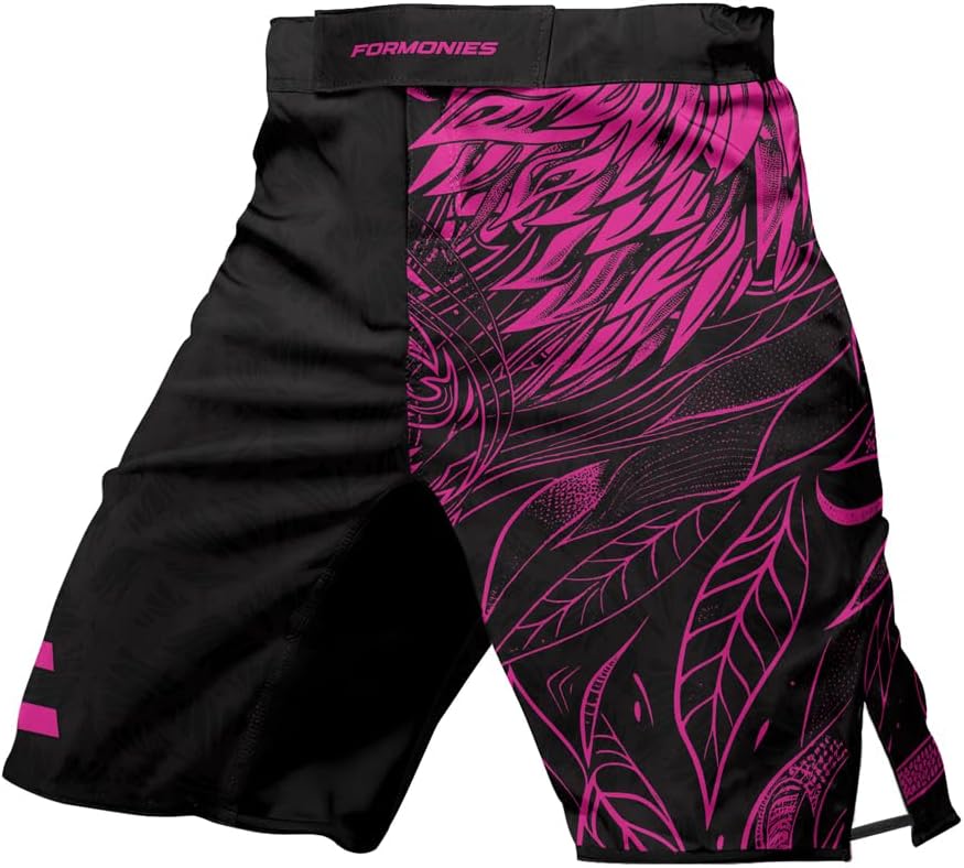 FORMONIES Eagle MMA Fight Shorts for Men – Durable Training & Sparring Shorts for Gym, Boxing & Martial Arts