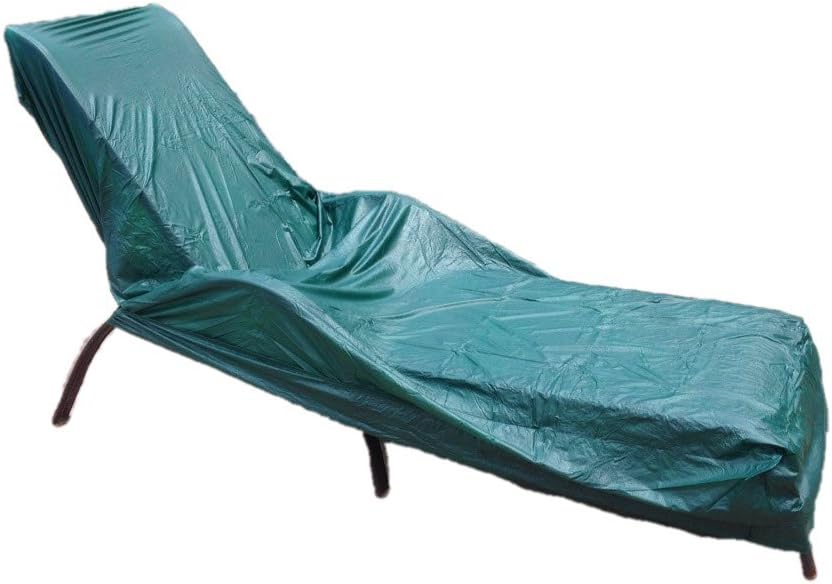Chaise Lounge Cover from Embossed Vinyl Protect Patio Furniture