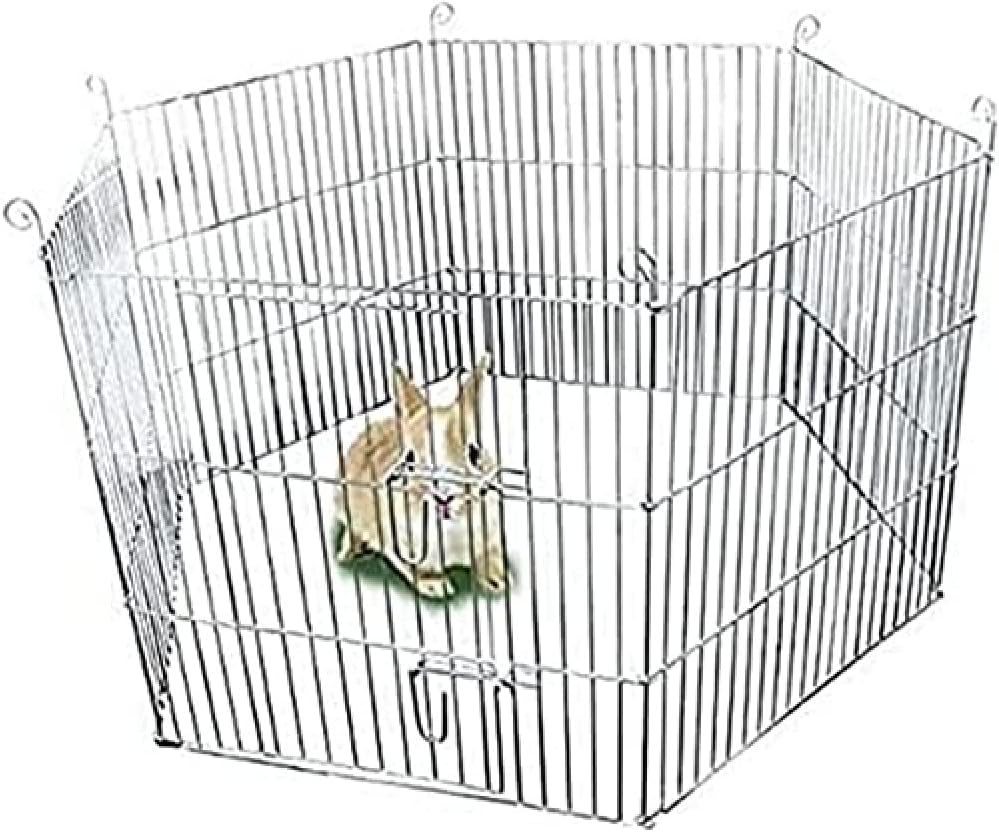 Small Animal Run Hexagon (100 x 100 x 60 cm) Amazon.co.uk Pet Supplies