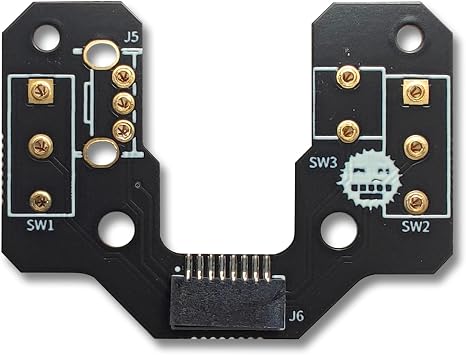 Mouse HOTSWAP Button PCB Board for Outset AX Wireless AXW Mechanical Micro Switch Button Motherboard DIY Repair Part Replacement Compatible