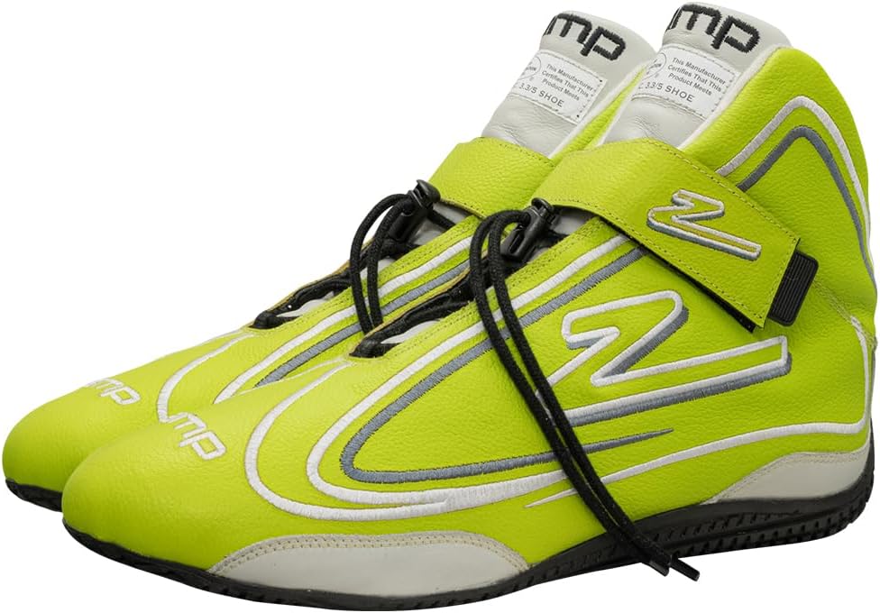 Zamp ZR-50 SFI 3.3/5 Race Shoe Blue Size 13 - Image 9