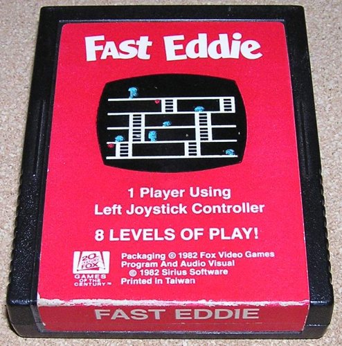 家庭用ゲームソフト FAST EDDIE [ATARI2600] Atari 2600 VCS Fast Eddie : scans, dump, download