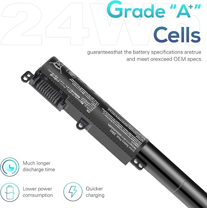 Batería para Laptop Asus X541 Fancy Buying A31N1601 11.1V 2200mAh miniatura 6