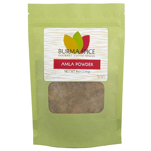 Amla Polvo (polvo de Gooseberry indio) 100% natural, alto contenido de vitamina C y antioxidantes, aumenta el metabolismo, la inmunidad, el disponible en Yaxa Colombia