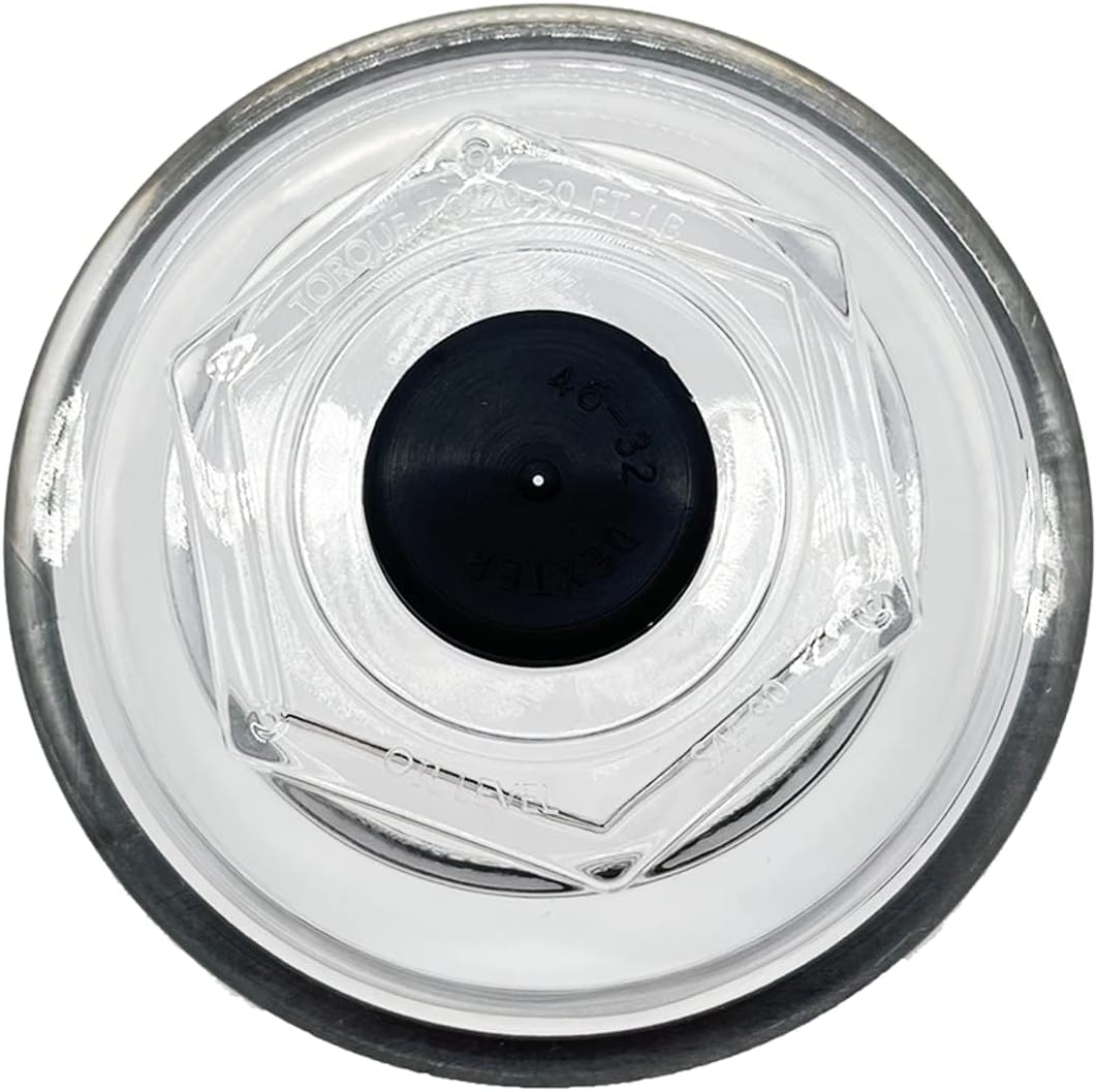 iFJF 21-36 Oil Cap Kit Replacement for Dexter 9K (AFTER 10-1-89) & 10K & 12K & 15K Axles, K71-148-00 Oil Bath Dust Caps 4.0" Thread Trailer Axle Plastic Cap (8Pcs)