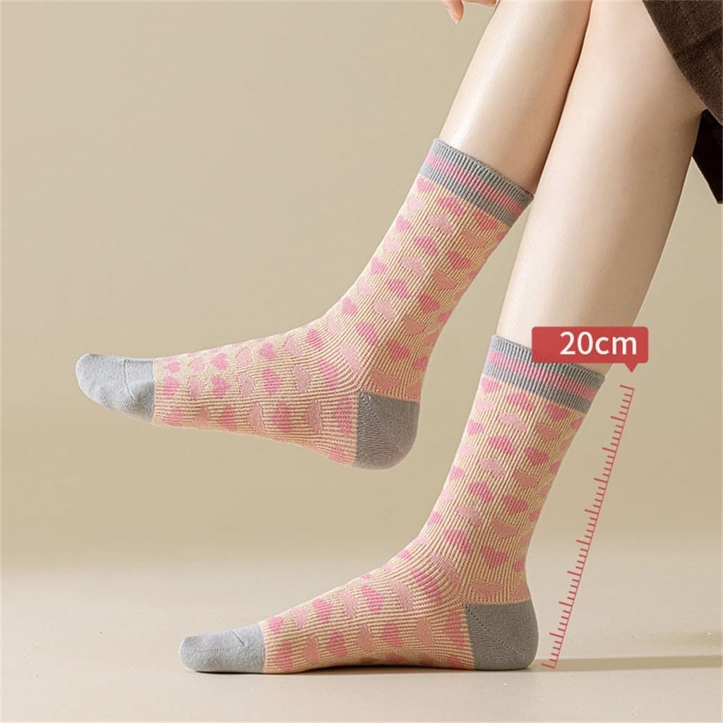 Needle Two Way Retro Sports Stockings Pile up Mid Length Socks