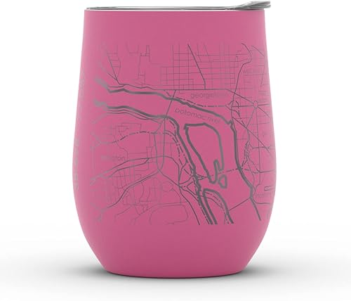 Vista 538 de Well Told Lexington Kentucky Map - Vaso de vino aislado con grabado de mapa de Kentucky, taza de acero inoxidable grabada (12 onzas, verde domingo)