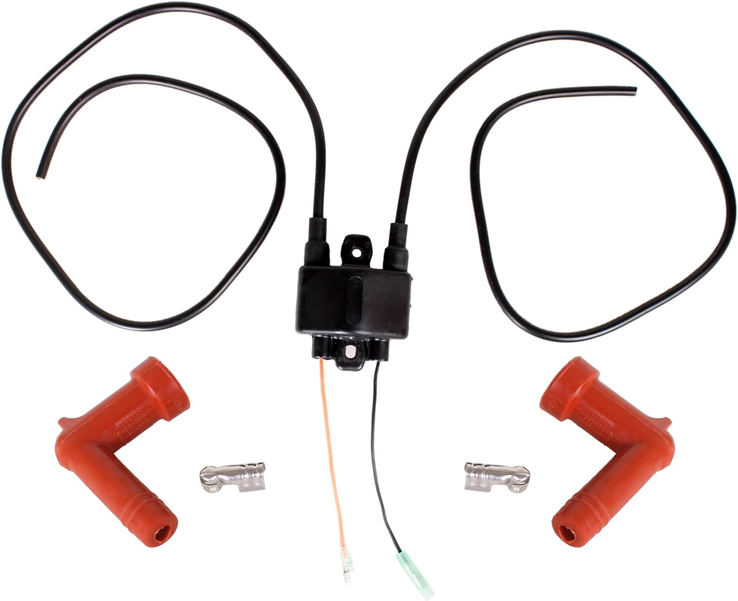 Outboard Engine 33410-94400 33410-93E00 33410-92L11 33410-92L10 188-0001 Ignition Coil for Suzuki 9.9HP 15HP (1996-2003) 40HP (1996-1998) / 3341094400 for Nissan for Tohatsu Boat Motor