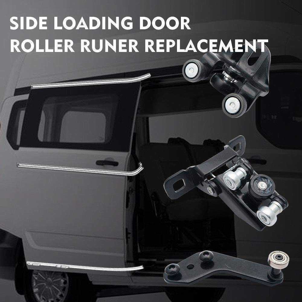 Glissière à rouleau pour porte coulissante pour Transit 2000–2014 – Glissière à roulettes, côté droit, haut, milieu inférieur