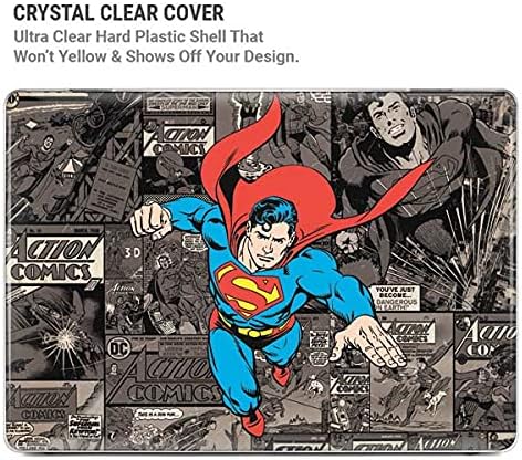 Skinit Case + Skin Compatible with MacBook Pro 16in (2019-20) - Officially Licensed Warner Bros Superman Mixed Media Design