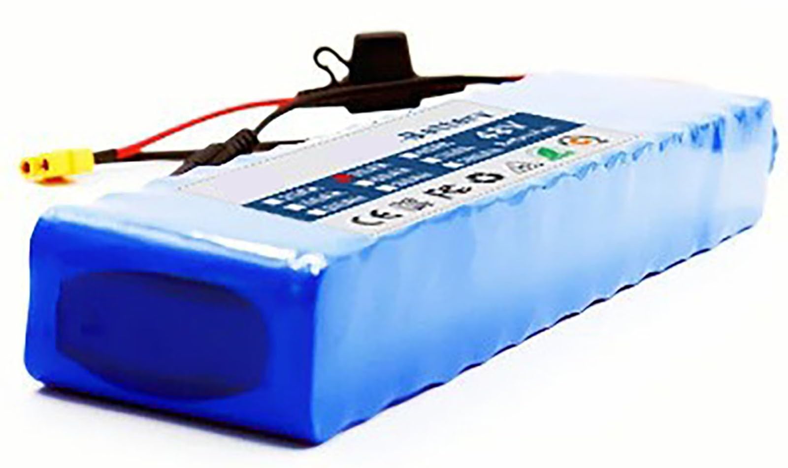 48V 30Ah Batteria Per Bici Elettrica 48V 13S2P Batteria Ebike Batteria Impermeabile PVC BMS Incorporato 48V 30Ah,T+DC